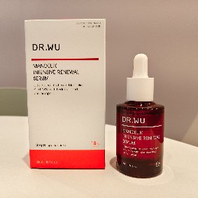 DR.WU杏仁酸亮白煥膚精華18%，溫和煥膚有感