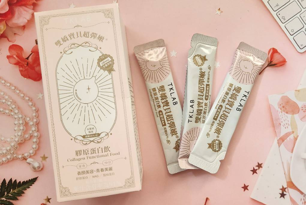 喝減糖膠原蛋白飲TKLAB變漂亮
