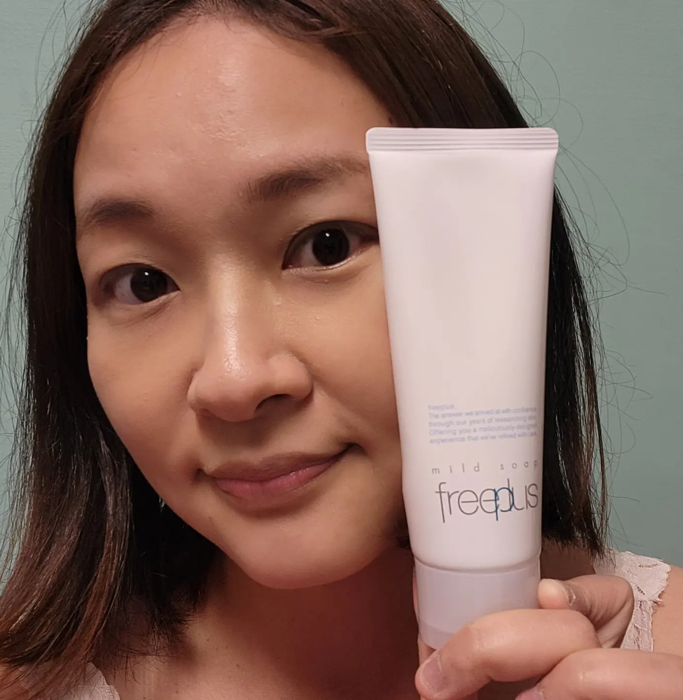 freeplus溫和淨潤洗面乳，使用後就愛上了～