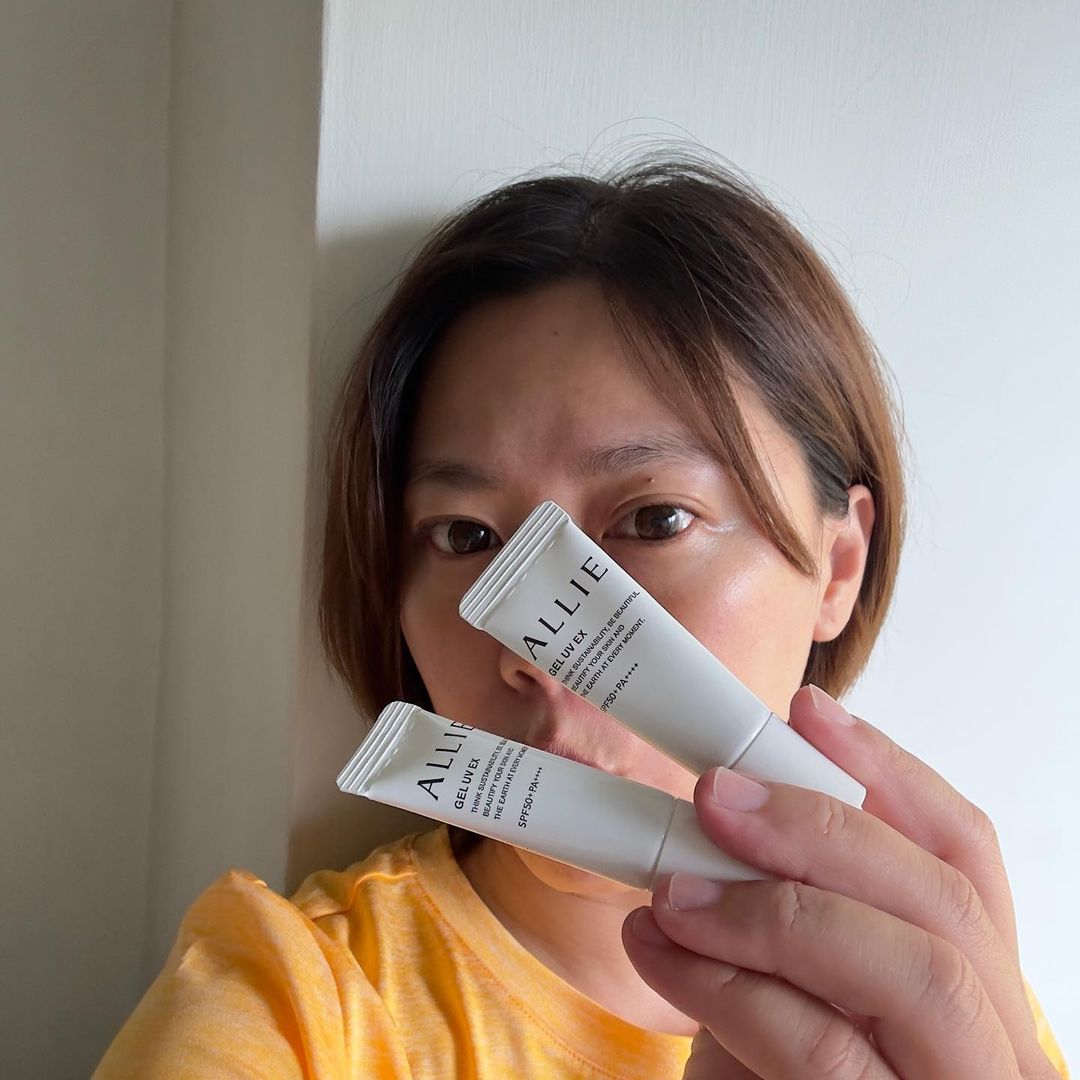 ALLIE採持UV高效防曬水凝乳EX⋯⋯很防水