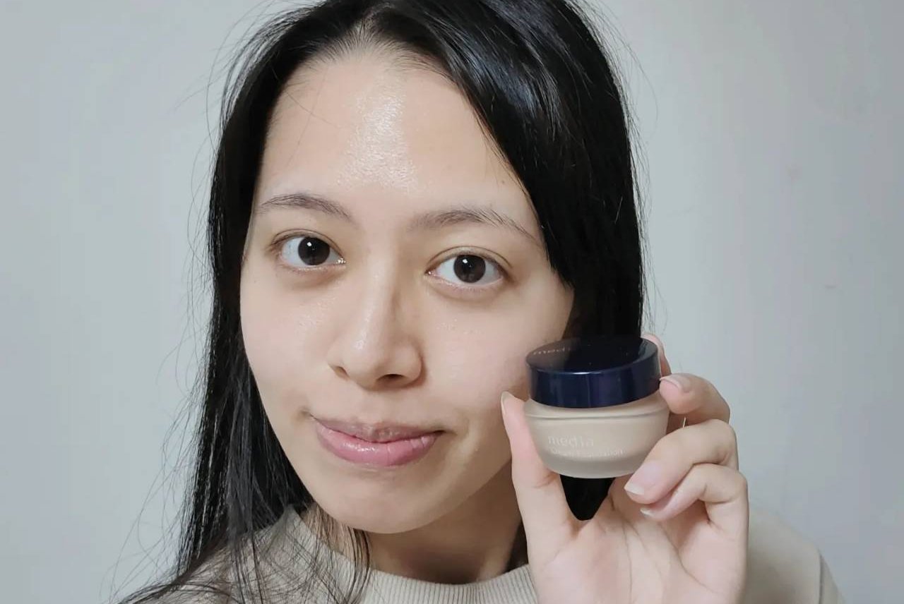media媚點 極上粉嫩保濕粉底霜，妝感輕盈不黏膩，有感潤飾膚色&提亮肌膚😇