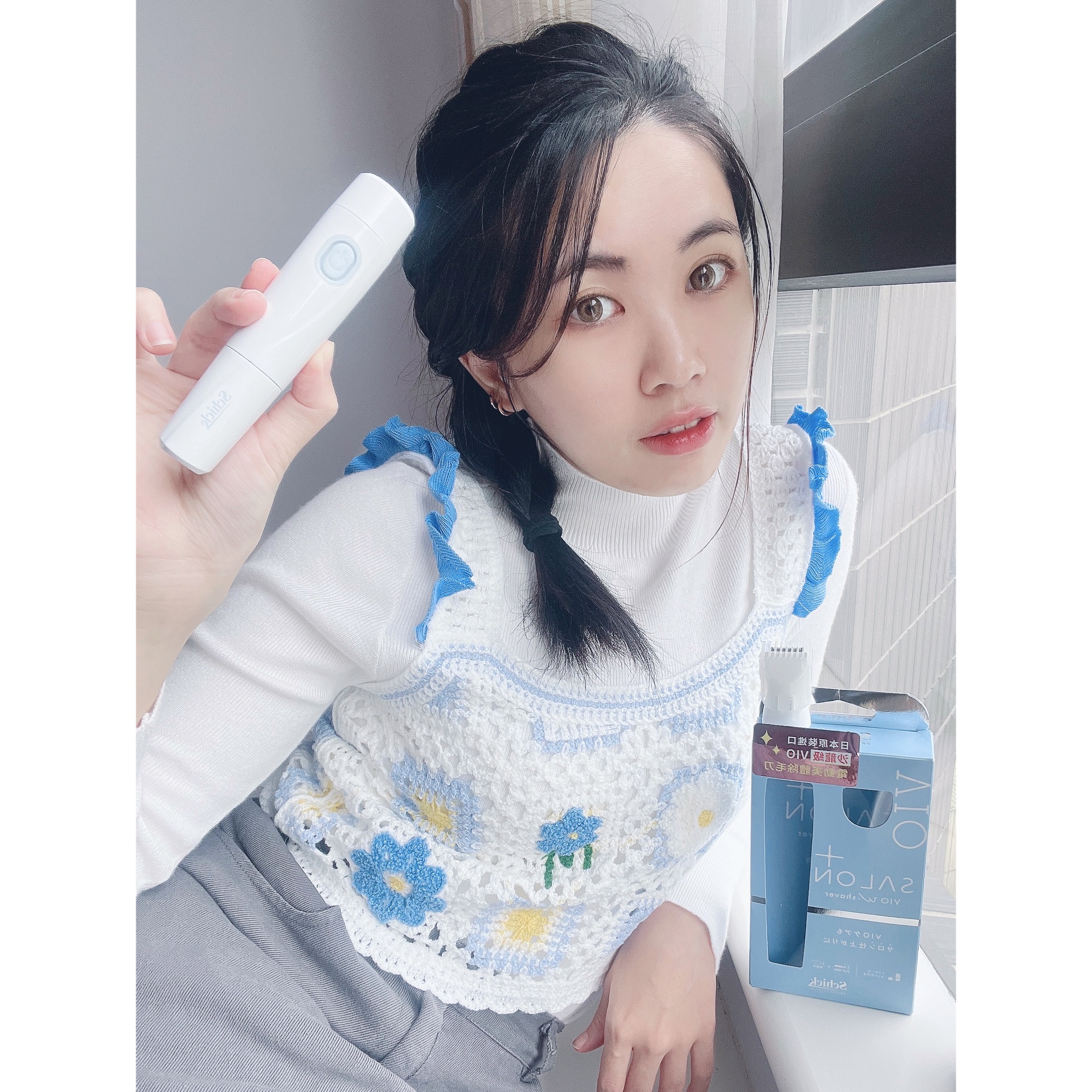 舒適牌Schick的沙龍級VIO電動美體除毛刀 使用起來好操作易上手