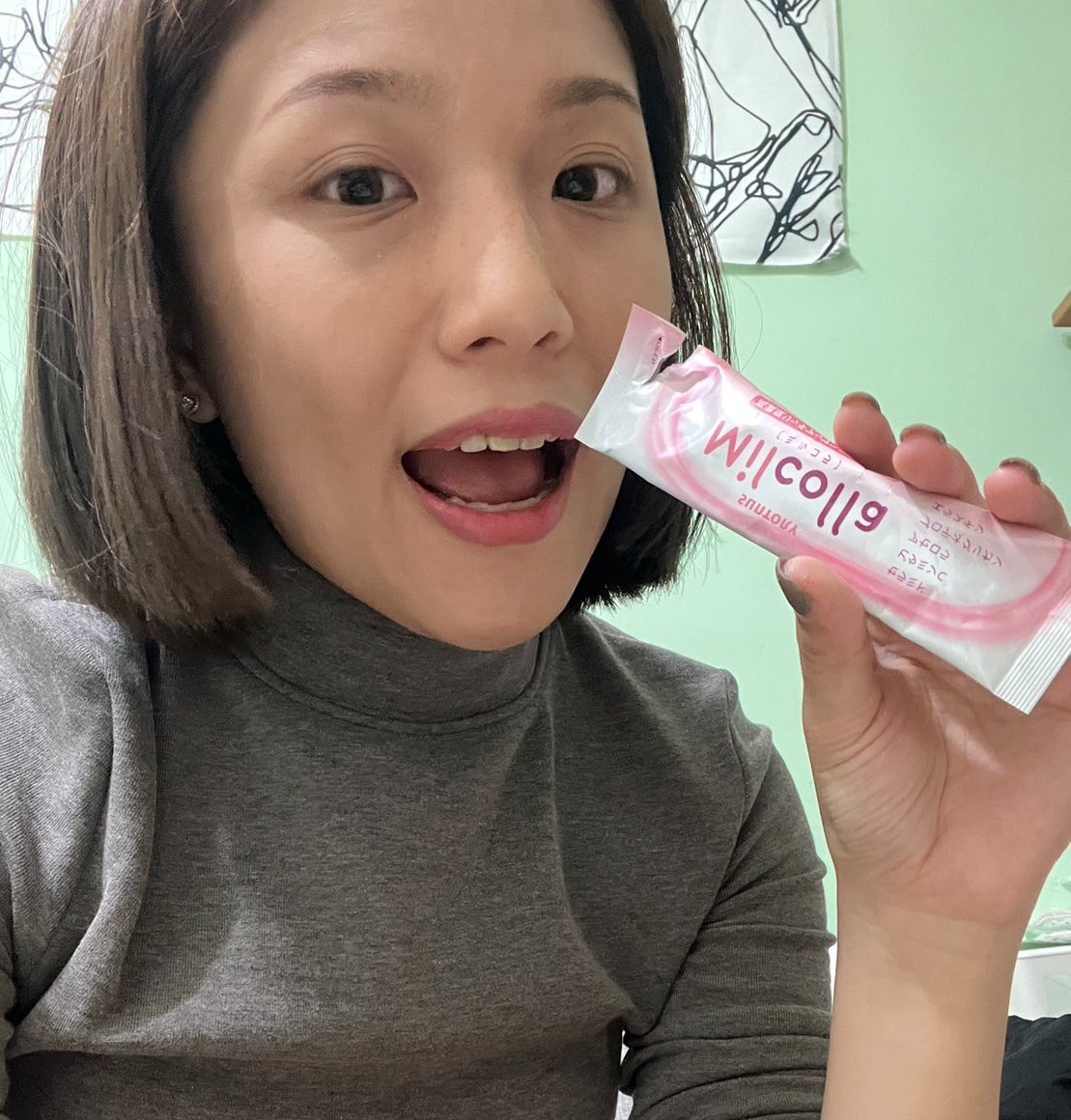 蜜露珂娜的膠原蛋白粉也太好喝了吧!加入優格裡簡直絕配!