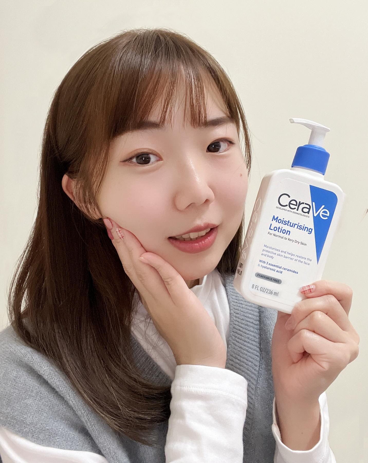 對付乾燥的問題，最不可缺少CeraVe的長效清爽保濕乳