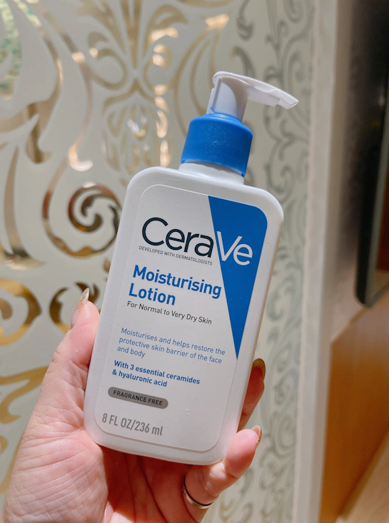 專為敏感肌設計解決冬日乾癢的救星—CeraVe長效清爽保濕乳
