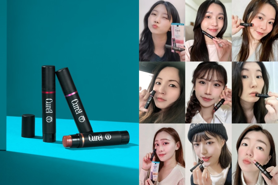 乾敏唇網友淚推：唇光養成必收！Curél珂潤「潤彩小黑管」百人試用滿意度99%！