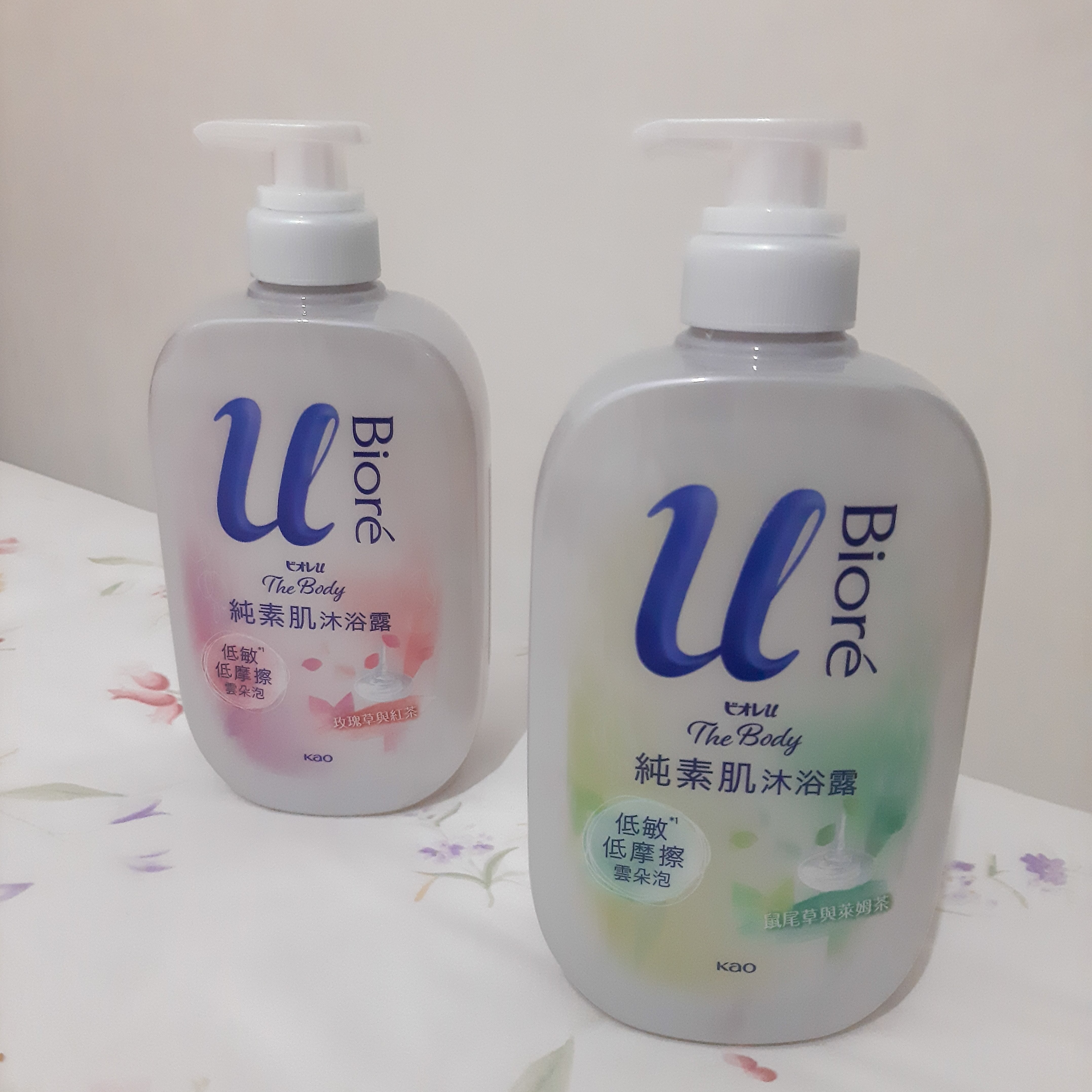 Bioré 純素肌沐浴露的綿密泡泡太舒服了☁️