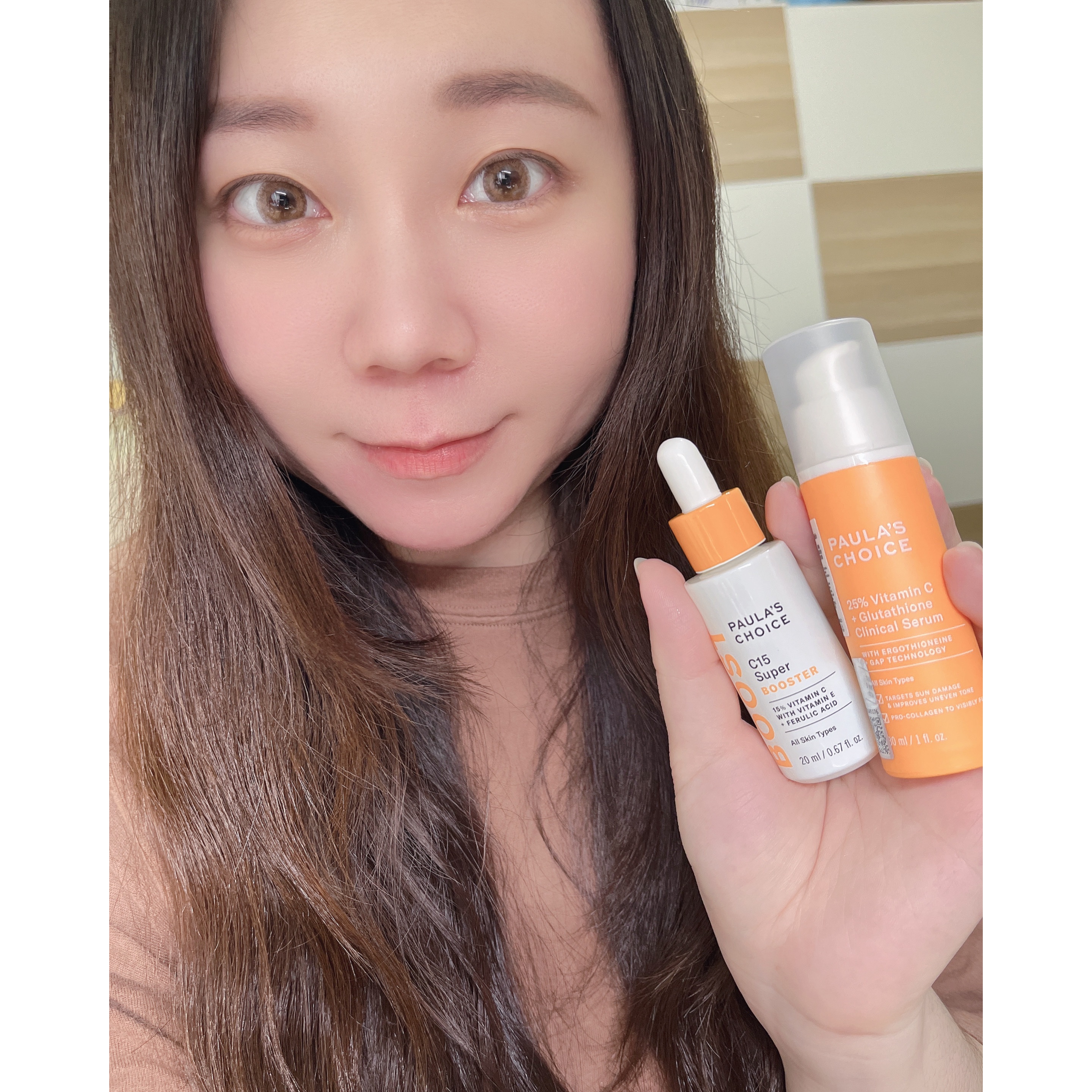 日夜不間斷～早C晚C,寶拉讓我自帶發光肌✨