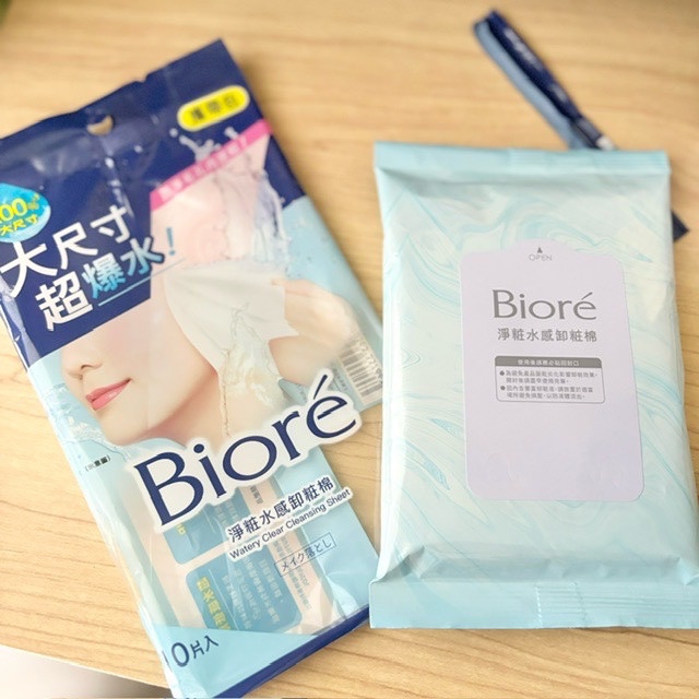 《Bioré淨粧水感卸粧棉》輕柔保濕不殘留