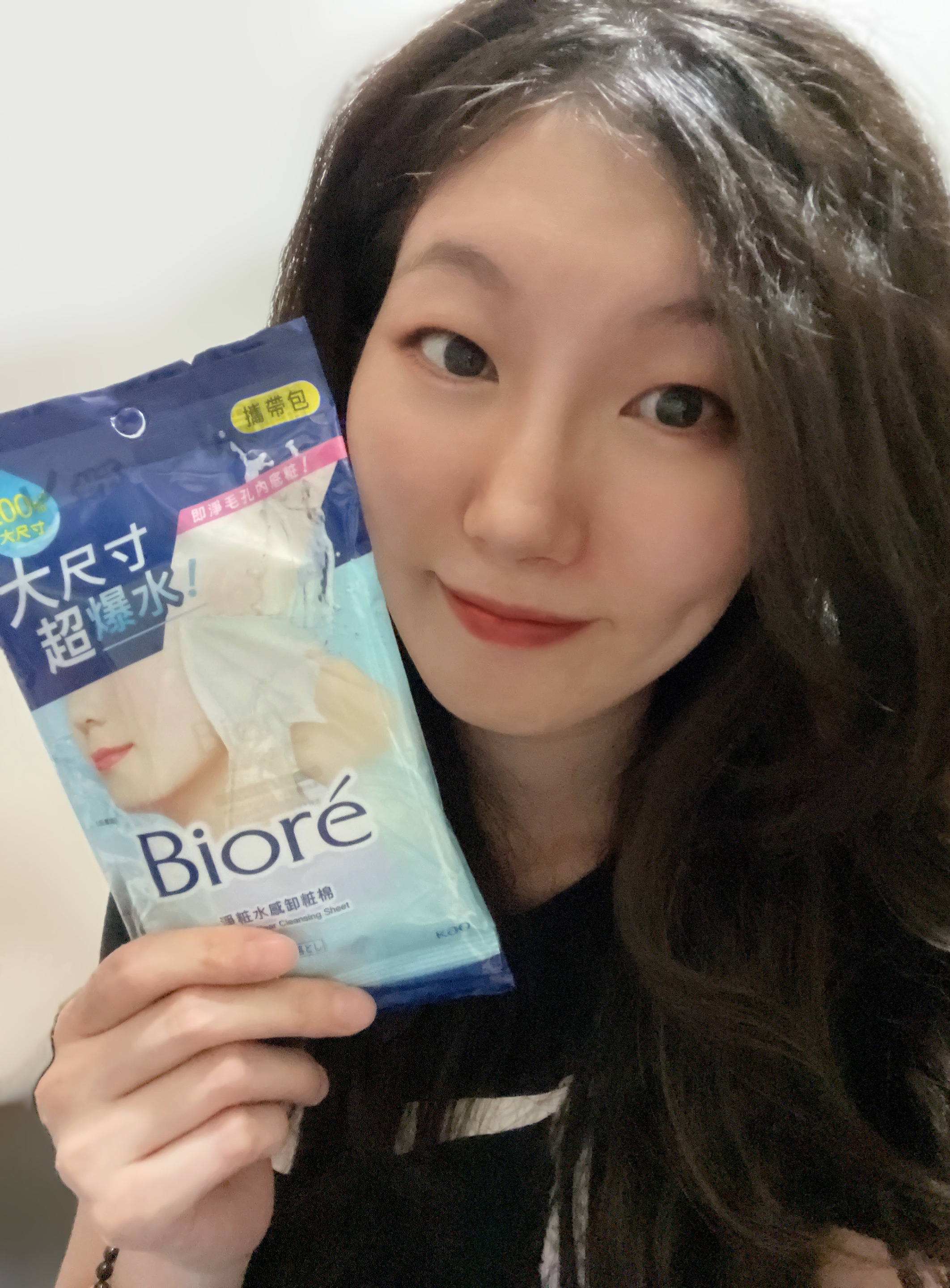 分享蜜妮Bioré淨粧水感卸粧棉