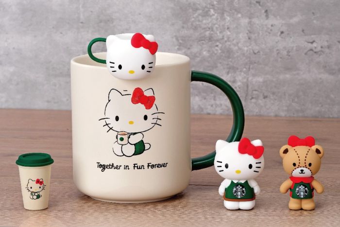 星巴克Hello Kitty最新聯名登場！12款週邊商品開賣　杯緣子免費送
