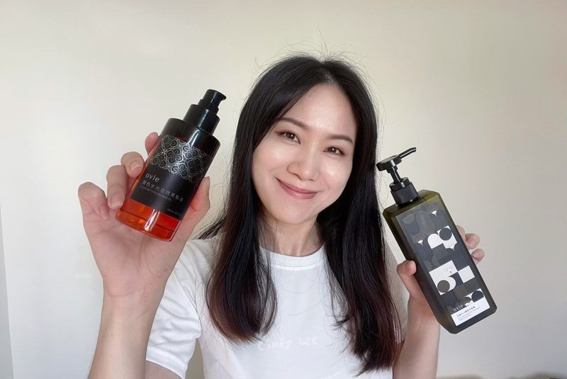 [生活]在家SPA【ovie法國PCA養髮洗髮露+護色水光玫瑰果髮油】Cindy開箱分享修護養髮組-免沖洗護髮推薦