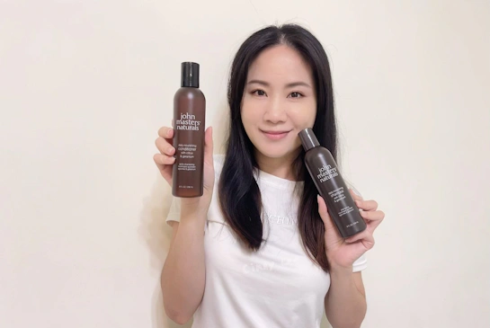 安垛【John Masters Naturals柑橘天竺葵洗髮精＋潤髮乳】Cindy開箱
