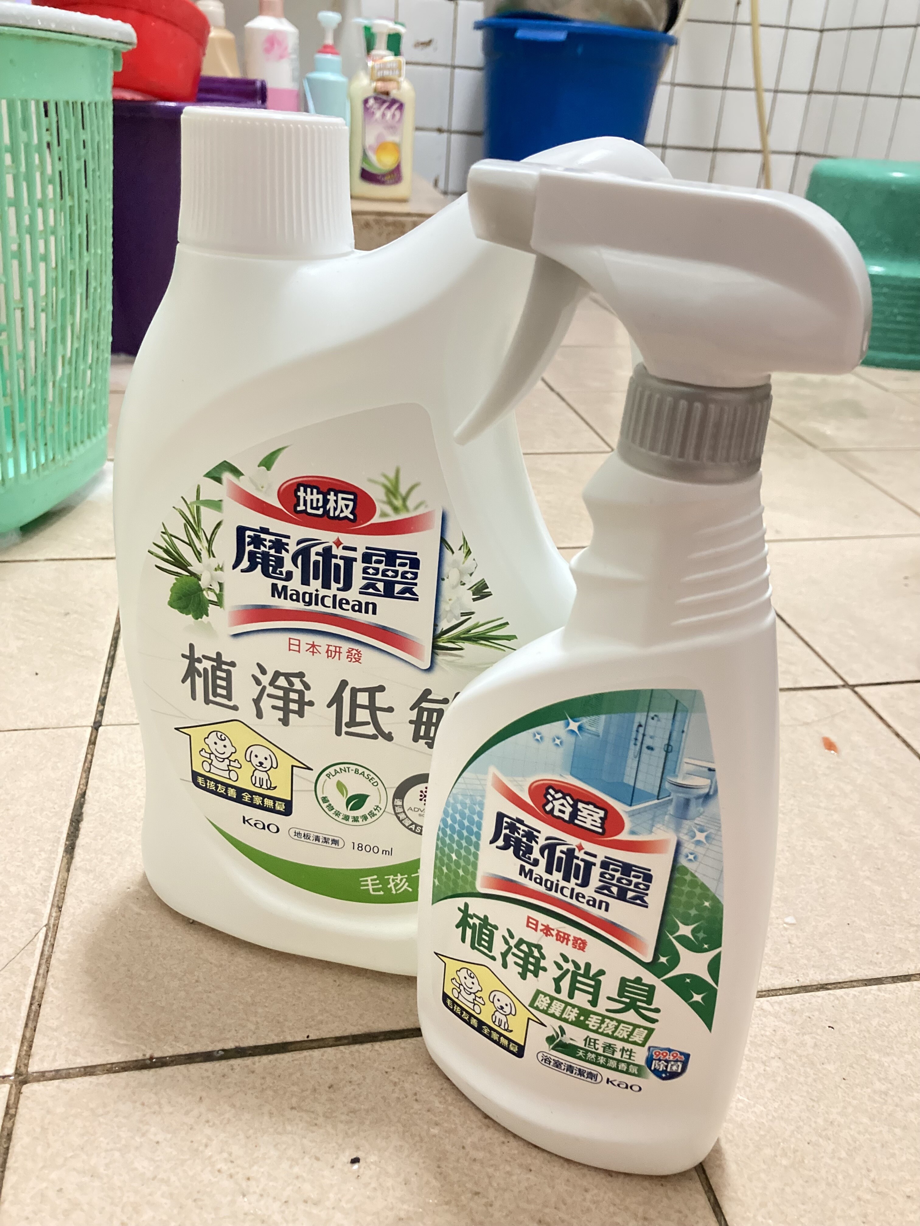 魔術靈毛孩友善植淨系列清潔劑