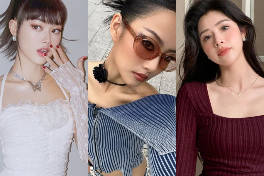 這樣戴更好看！10款不同領口的「項鍊搭配法則」推薦～穿高領戴垂墜感長鏈顯苗條、一字領配頸鍊可愛又率性⋯⋯