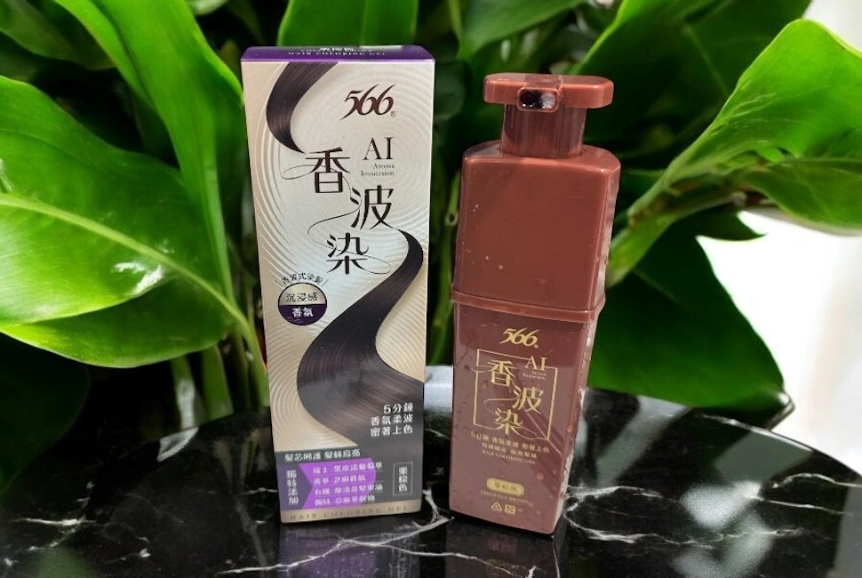 🌪️白髮暴動怎麼辦？「566 AI香波染」讓我一洗變髮！媽媽界的染髮神器登場🌈✨