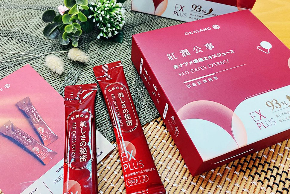 氣色好！👄 O卡桑 的「#紅潤公事」頂級紅棗精華，方便天天滋補