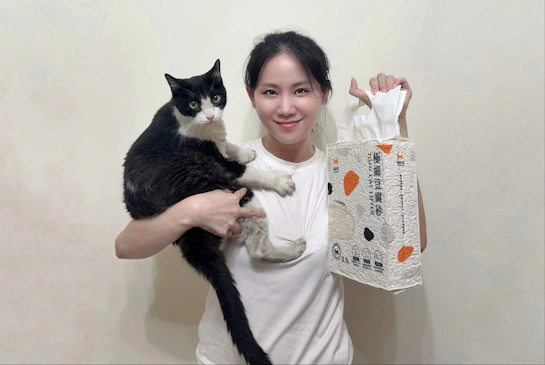 [寵物]貓後苑CatGarden【極細豆腐砂】Cindy開箱