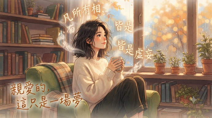 《親愛的，這只是一場夢：當生活甩你一巴掌時，不妨給它一個溫柔的擁抱》